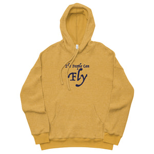 Open image in slideshow, The People Can Fly unisex sueded fleece hoodie
