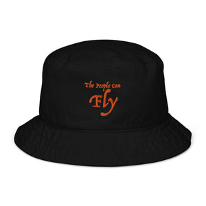 Open image in slideshow, The People Can Fly organic bucket hat
